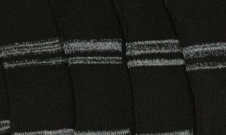 Calvin Klein Dual Feed Cushion No Show Socks In Black Assorted
