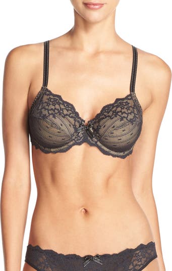 Chantelle Rive Gauche Full Coverage Unlined Bra in Black (11) - Busted Bra  Shop