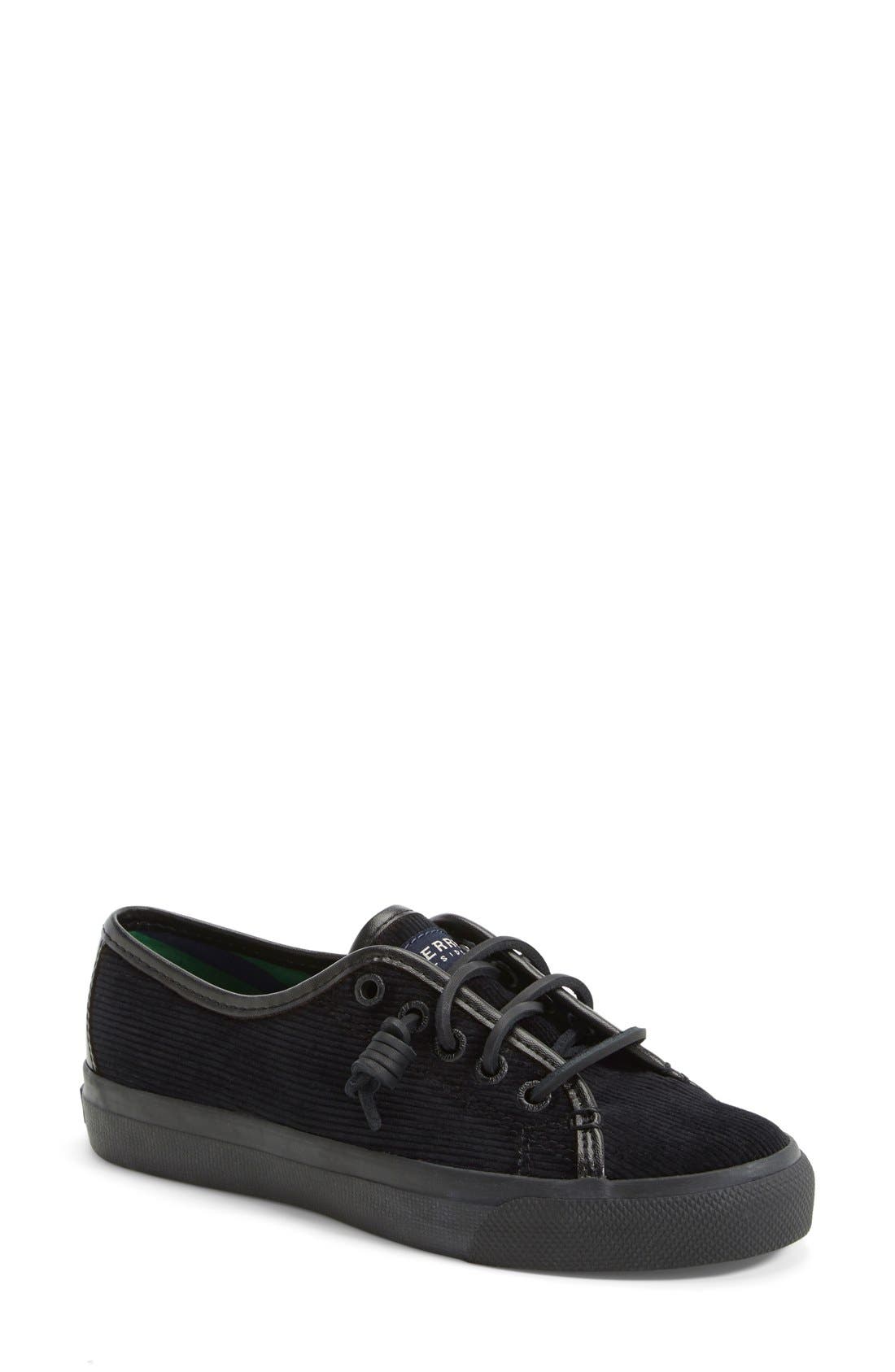 sperry seacoast leather sneaker
