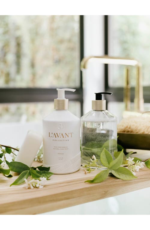 L'avant Collective High Performing Dish Soap, Fresh Linen 16 Oz. In White