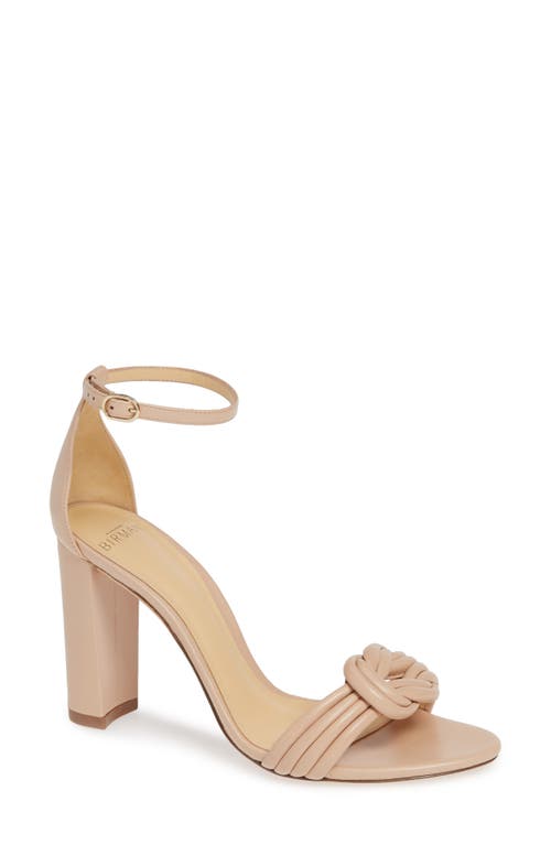 Alexandre Birman Chiara Knot Ankle Strap Sandal Light Sand at Nordstrom,