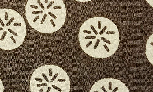 R16 Home Sand Dollar Doormat In Taupe Cream