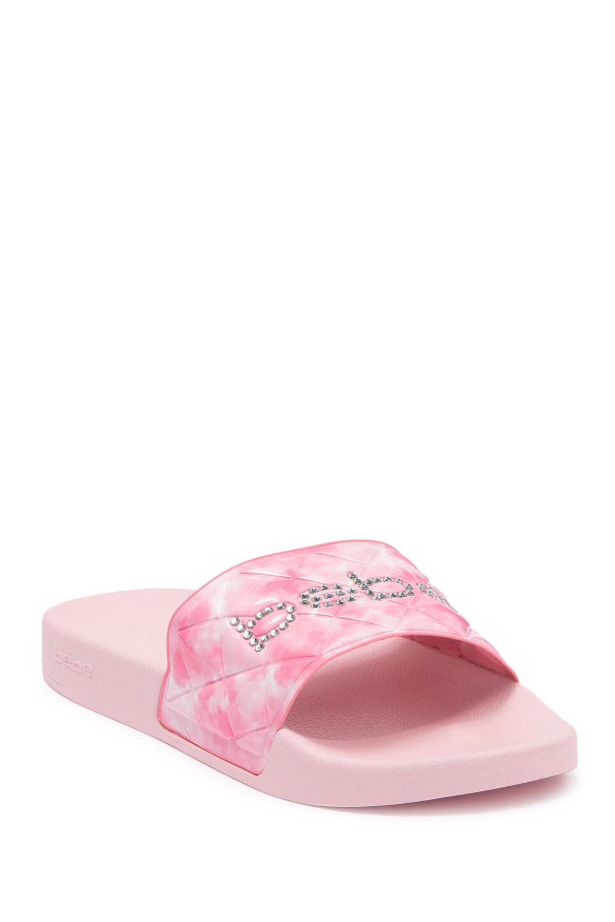 bebe slide sandals