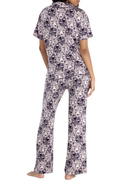 Shop Honeydew Intimates Honeydew All American Short Sleeve Pajamas In Stormy Moons