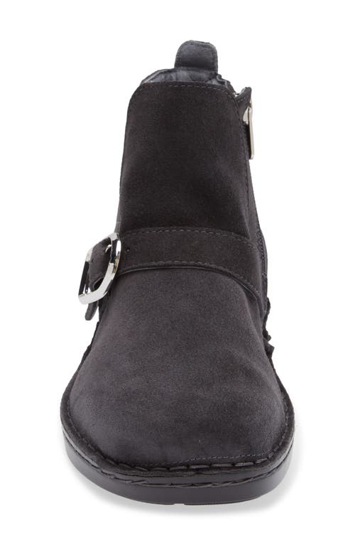Naot Kolmer Ankle Boot In Charcoal Suede