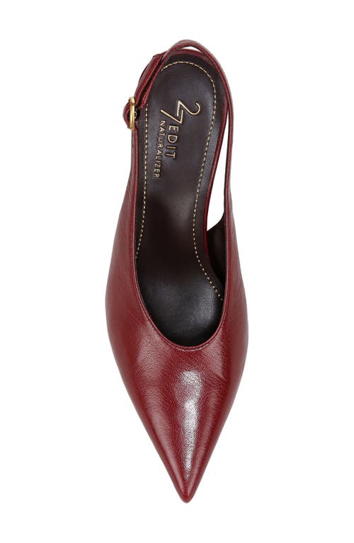 27 EDIT NATURALIZER 27 EDIT NATURALIZER ELAINE SLINGBACK POINTED TOE PUMP