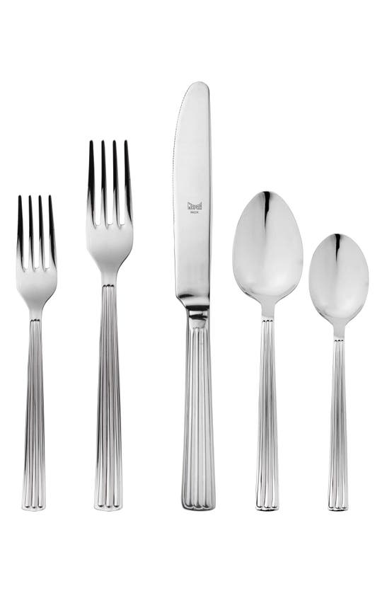 Mepra Sole 5-piece Flatware Set In Stainless Steel