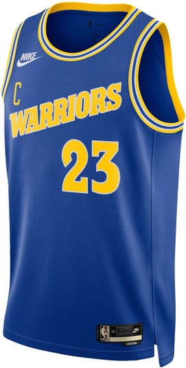 Men's Nike Draymond Green Royal Golden State Warriors Player Name & Number  Performance T-Shirt