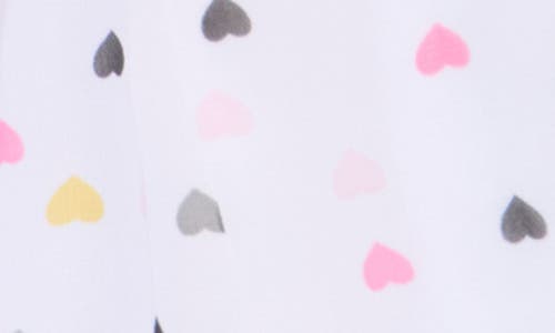Ava & Yelly Kids' Smocked Chiffon Skirt In Off-white