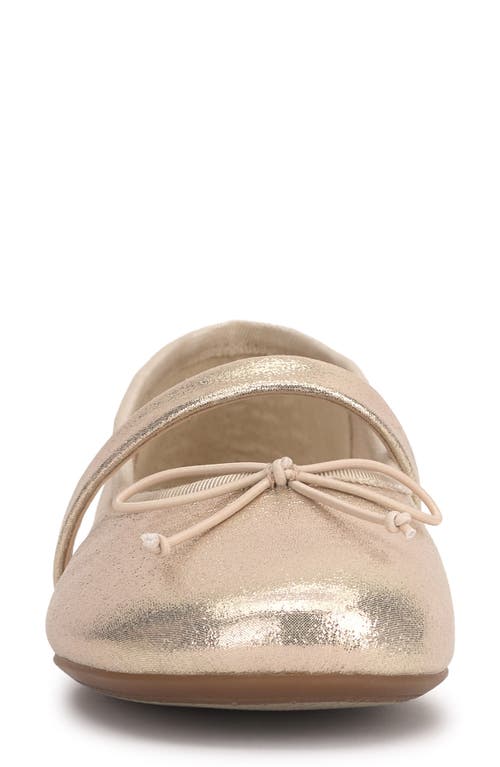 Shop Jessica Simpson Azalina Mary Jane Flat In Champagne