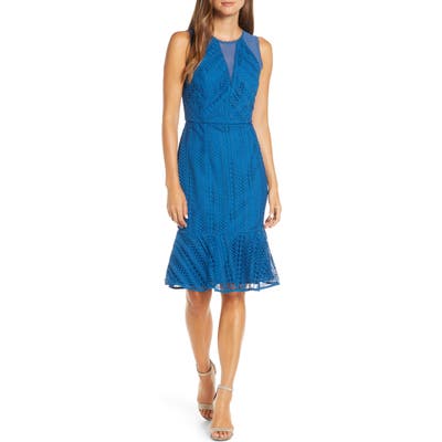 Adelyn Rae Audrey Sheath Dress, Blue