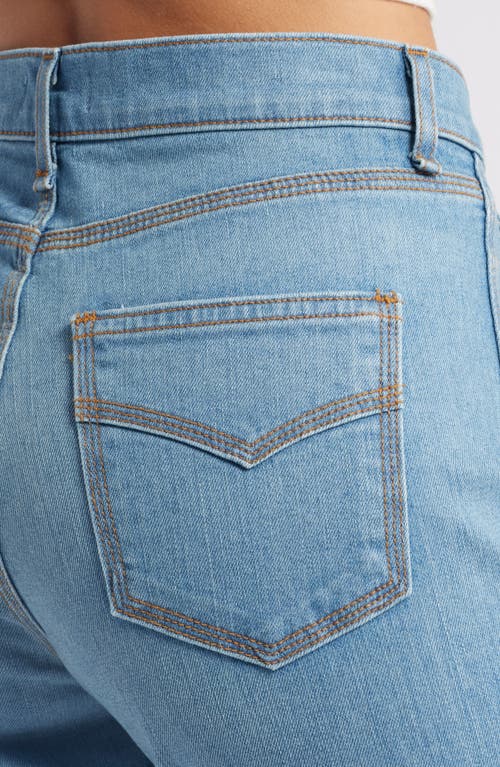 Shop Askk Ny '70s High Waist Bootcut Jeans In Galley