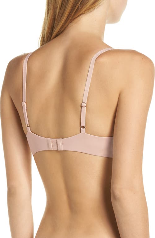 Shop Skarlett Blue Minx Underwire Balconette Bra In Cashmere/blush