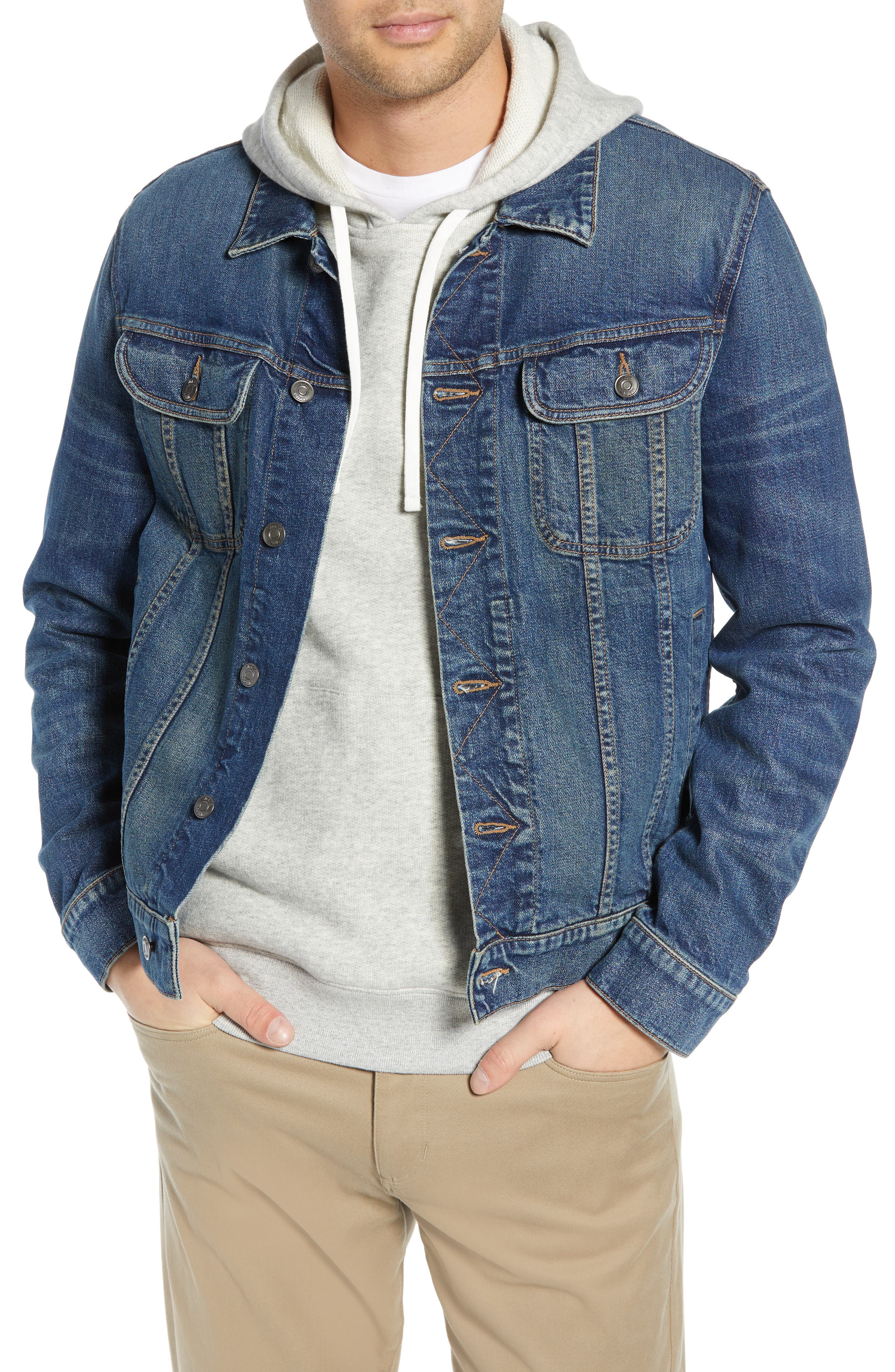 vince denim jacket