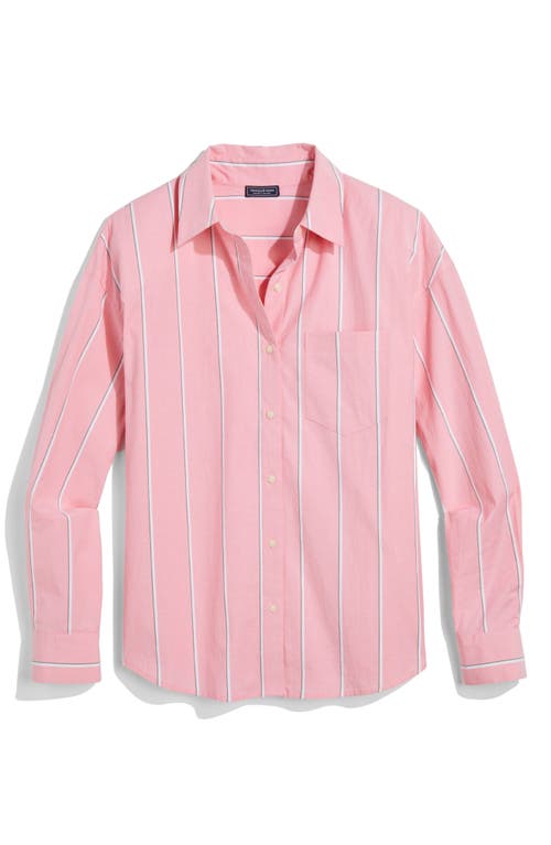Relaxed Shirt in Sunset Stripe-Cayman