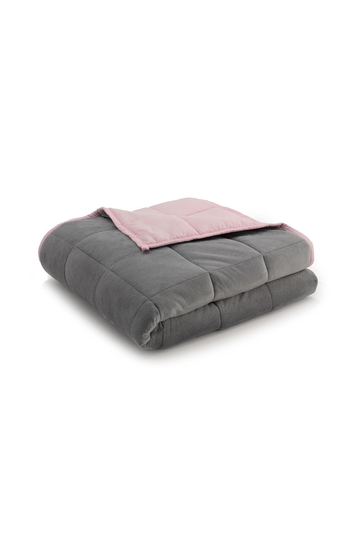 Ella Jayne Reversible Weighted Anti-anxiety Blanket In Dark Grey | ModeSens