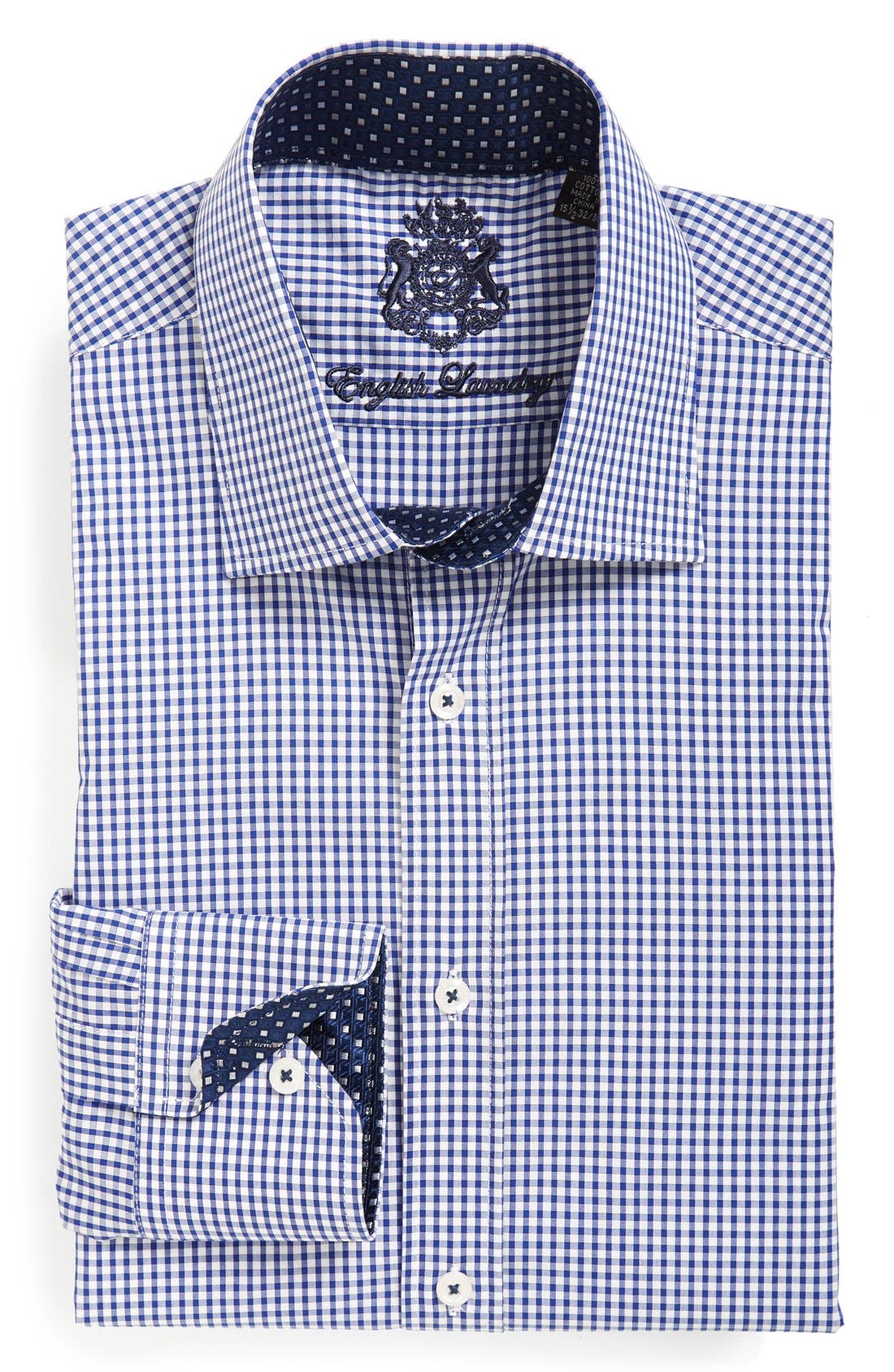 generous fit gingham school dress