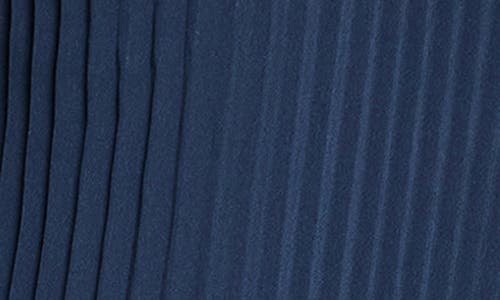 Nic + Zoe Nic+zoe Crinkle Plissé Crepe Wide Leg Pants In Dark Indigo