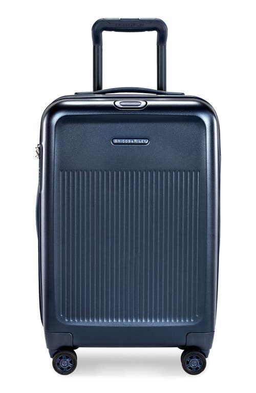 Briggs & Riley Sympatico 22-Inch Expandable Wheeled Carry-On in Matte Navy
