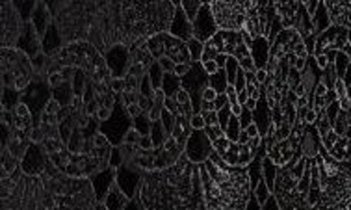 Frame The Lace Button Front Top In Black