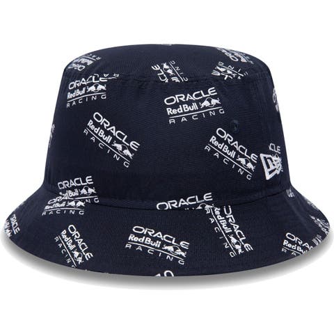 Stretch Denim Reversible Bucket Hat of Detroit Tigers Fabric 