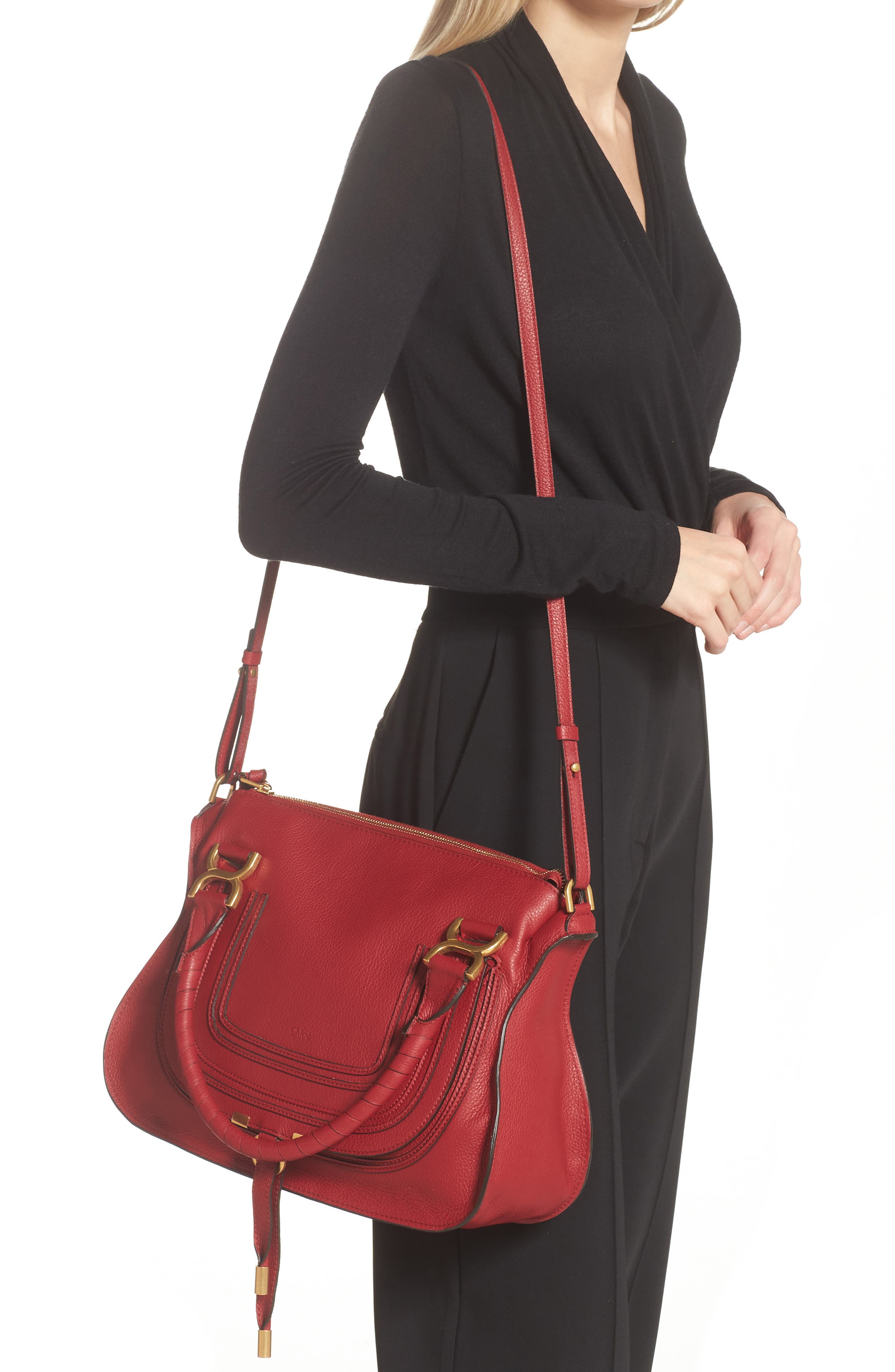 chloe marcie satchel bag