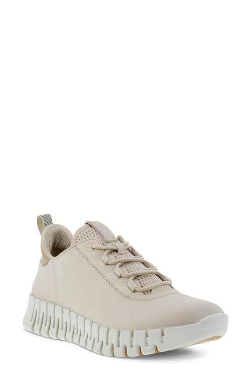 Shop Ecco Gruuv Sneaker In Limestone/powder