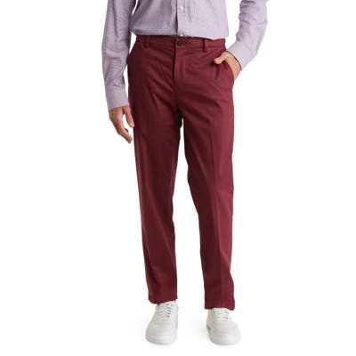 Brooks Brothers Men's Stretch Cotton Chinos (Windsor Wine)
