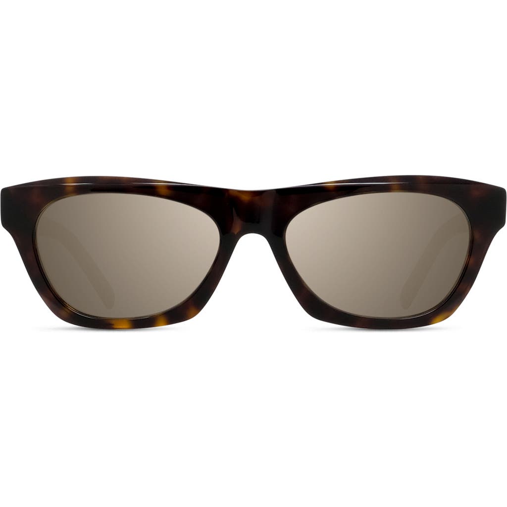Givenchy 55mm Geometric Sunglasses In Brown