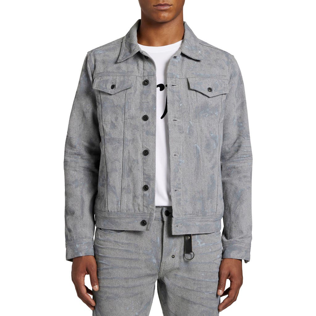 Shop Prps Admin Jacket In Grey
