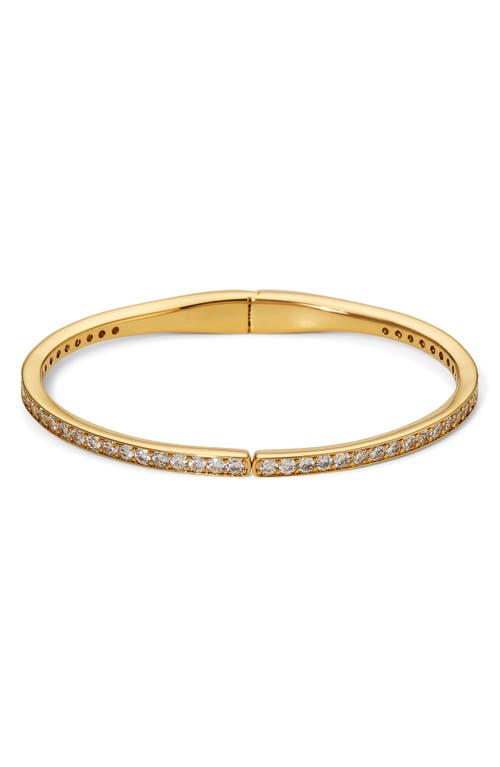 Shop Nadri Northern Light Cubic Zirconia Bangle In Gold