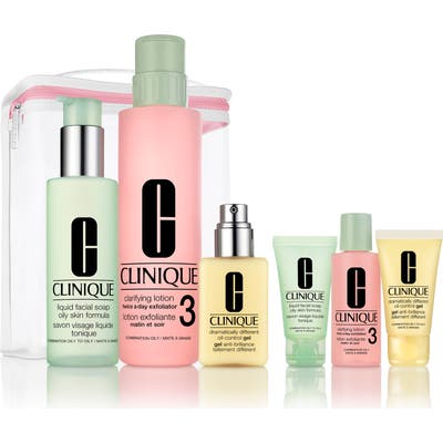 Clinique Great Skin Anywhere 3-Step Skin Care Set For Oily Skin