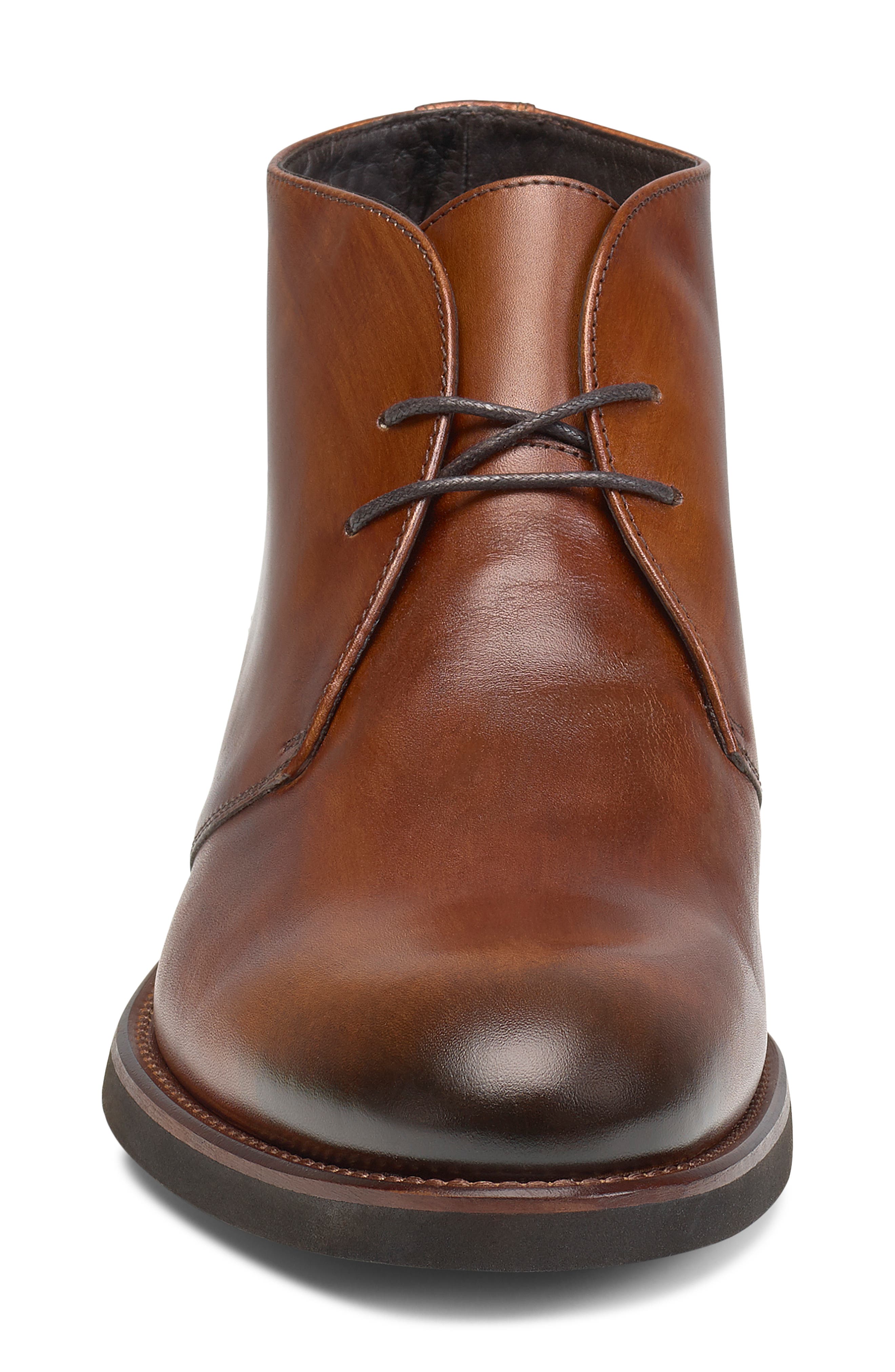 Shop Trask Raymond Chukka Boot In Whiskey Italian Calfskin