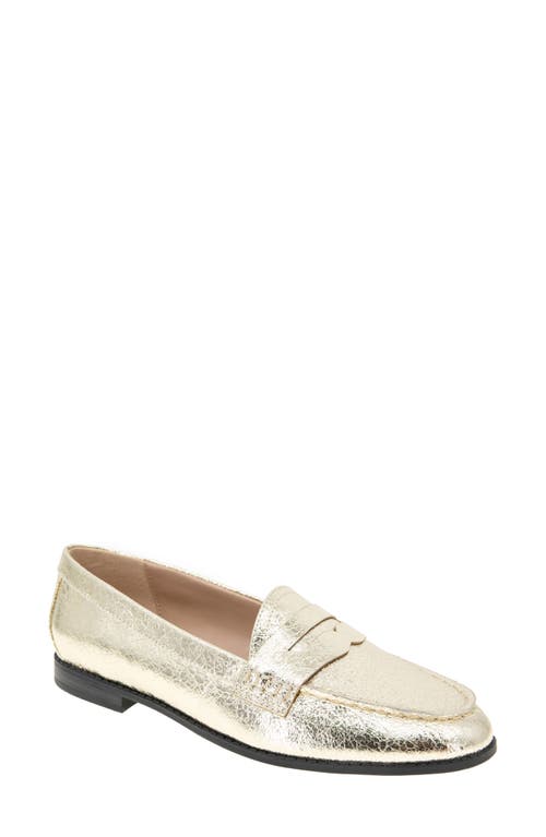 Shop Bcbg Unna Penny Loafer In Platino