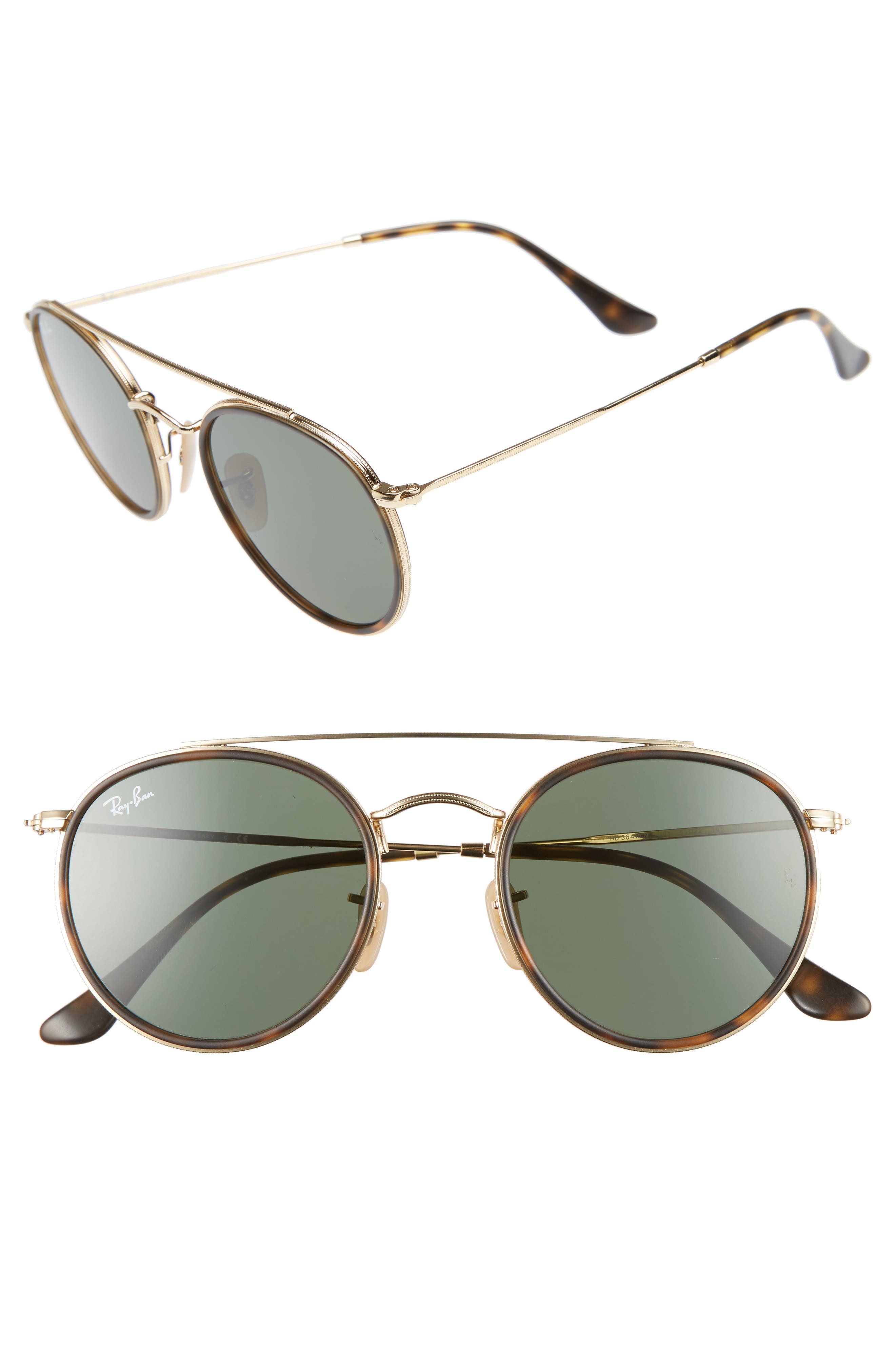 ray ban aviator green