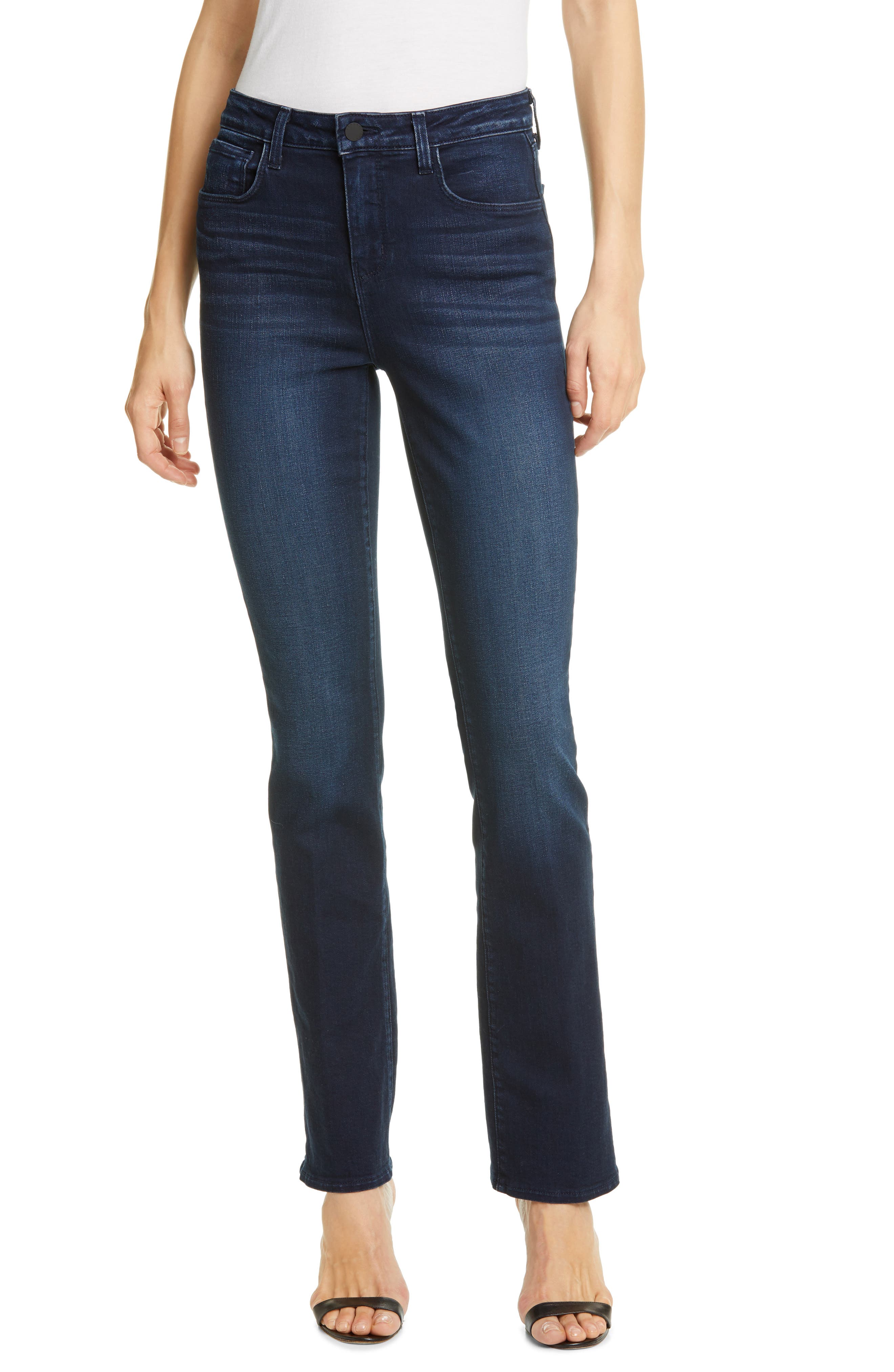 L'AGENCE | Oriana Straight Leg Jeans | Nordstrom Rack