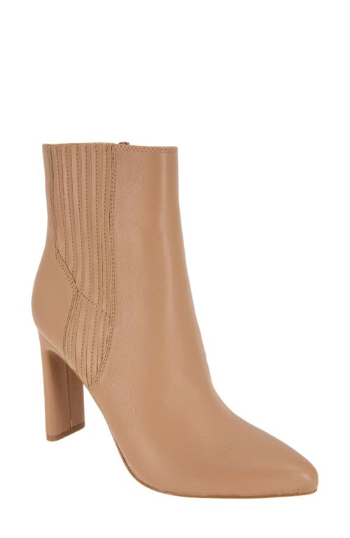 Kalia Pointed Toe Bootie in Tan