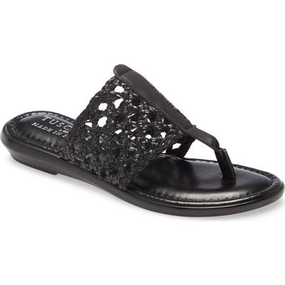Tuscany By Easy Street Carlina Flip Flop- Black