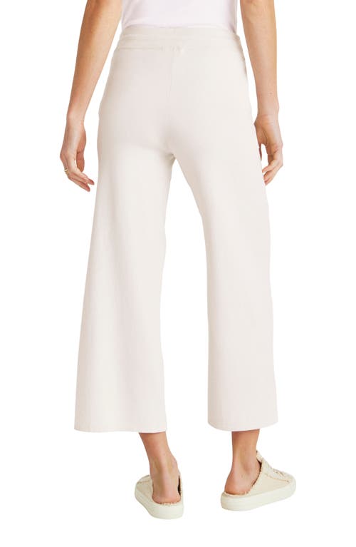 Splendid Veronica Wide Leg Sweater Pants In Moonstone