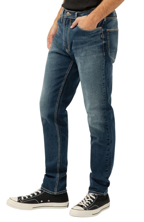 Shop Silver Jeans Co. Risto Athletic Fit Skinny Jeans In Indigo