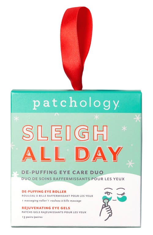 Patchology Sleigh All Day De-puffing Eye Care Duo Set (limited Editino) $35 Value In No Color