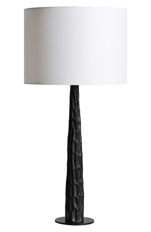 Renwil Citra Table Lamp In Black/light Grey