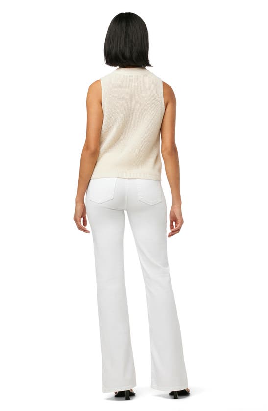 Shop Joe's Cotton Sweater Tank Top In Ivory