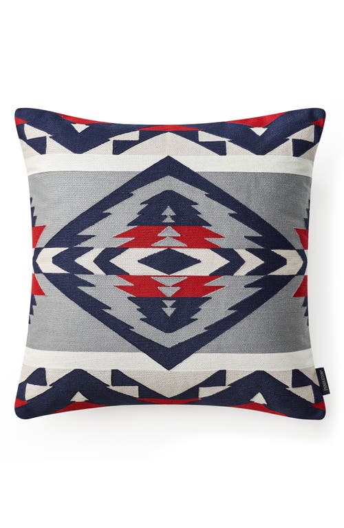 Pendleton Tecopa Hills Crewel Embroidered Accent Pillow in Gray at Nordstrom