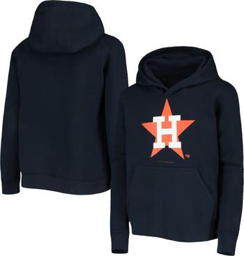 Outerstuff Youth Navy Houston Astros Cooperstown Collection Retro Logo  Pullover Hoodie