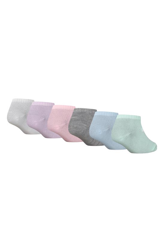 Nike Kids' Swoosh Cushioned Ankle Socks In Doll