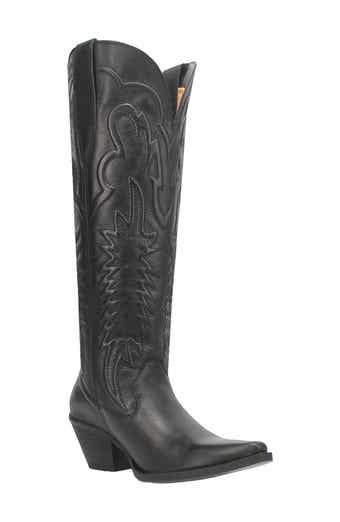 Journee Signature Pryse Leather Western Boot (Women)
