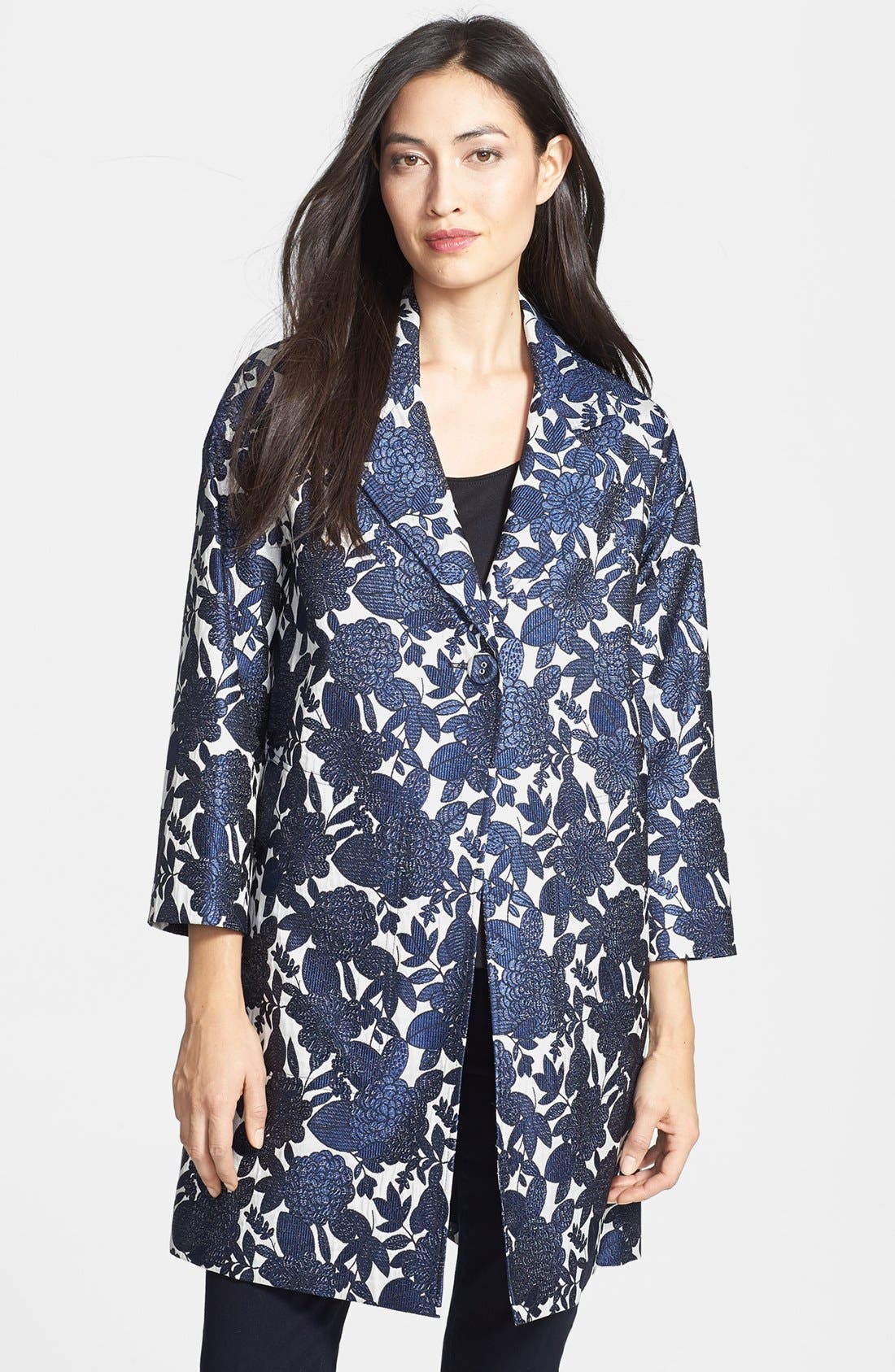 Charles Gray London Oversized Jacquard Coat Nordstrom