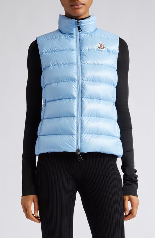 Moncler Ghany Mock Neck Down Puffer Vest at Nordstrom,