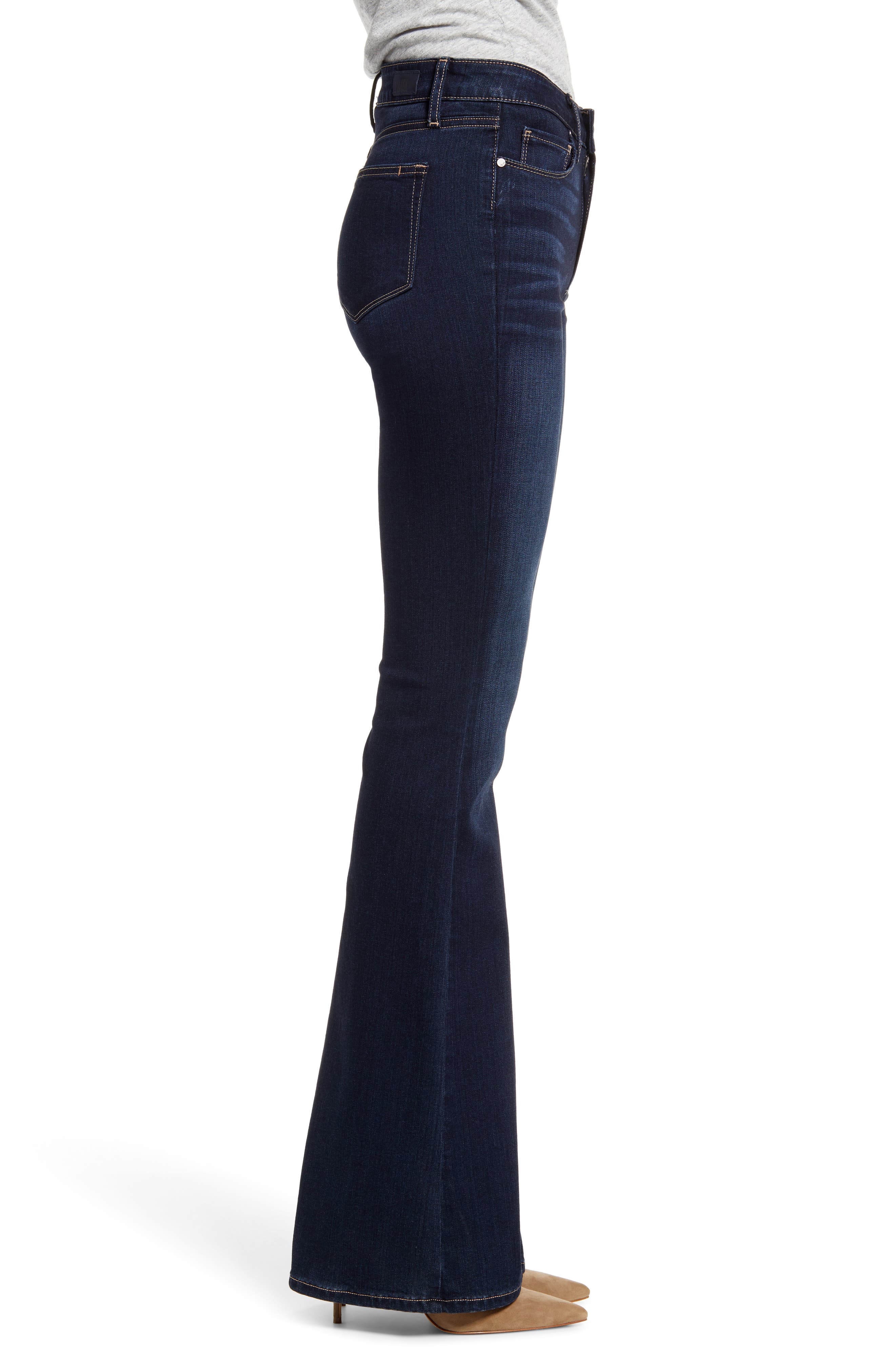 paige bell canyon flare jeans